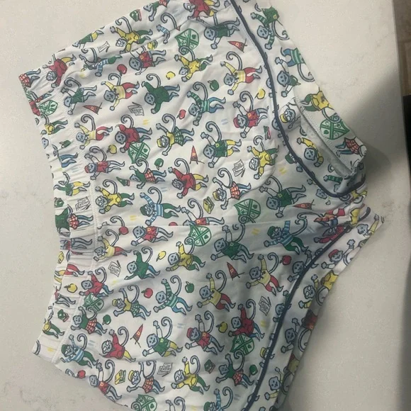 Roller Rabbit Multicolor Monkey Print Pajama set - Picture 3 of 3